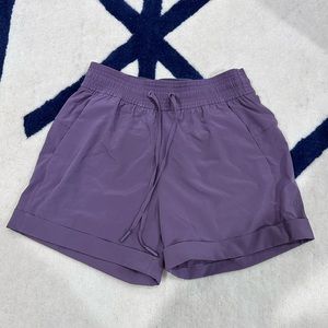 Lululemon - eggplant shorts, size 2